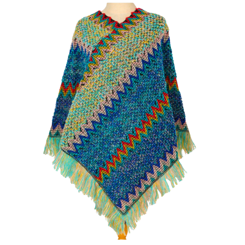 Nora – Boho-stijl trui met lange mouwen Velani