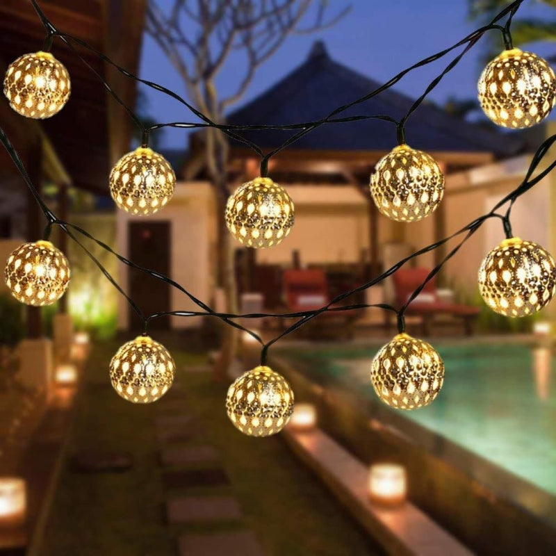LumiGlow – Solar Ball Lights for Indoor and Outdoor Use
