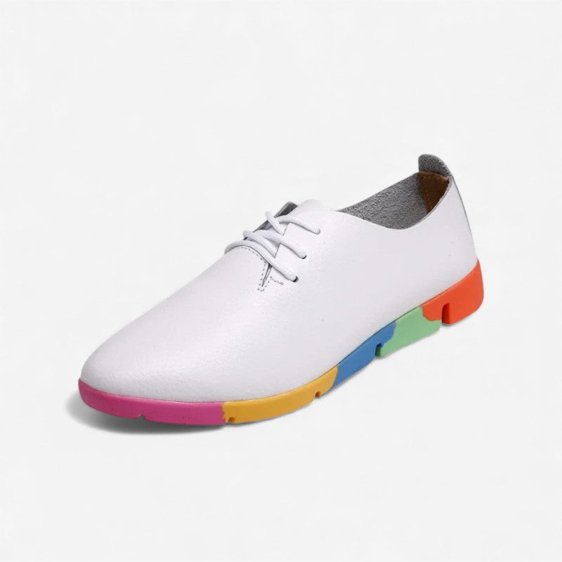 Alina – Shoes With Adjustable Lace Up And Round Toe Design