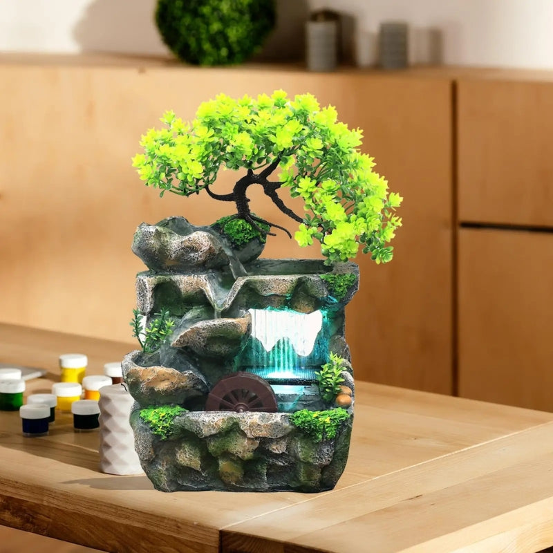 AquaTree – Decoratieve Boomfontein met Stromend Water Velani