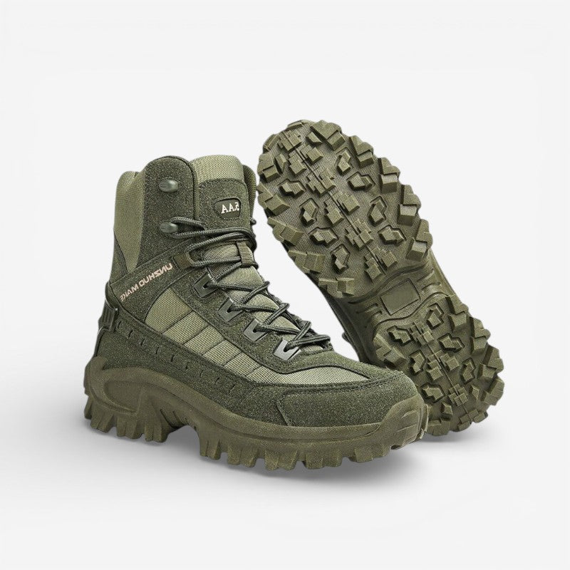 Jason – Round Toe Shoes With Adjustable Laceup And Anti Slip Grip