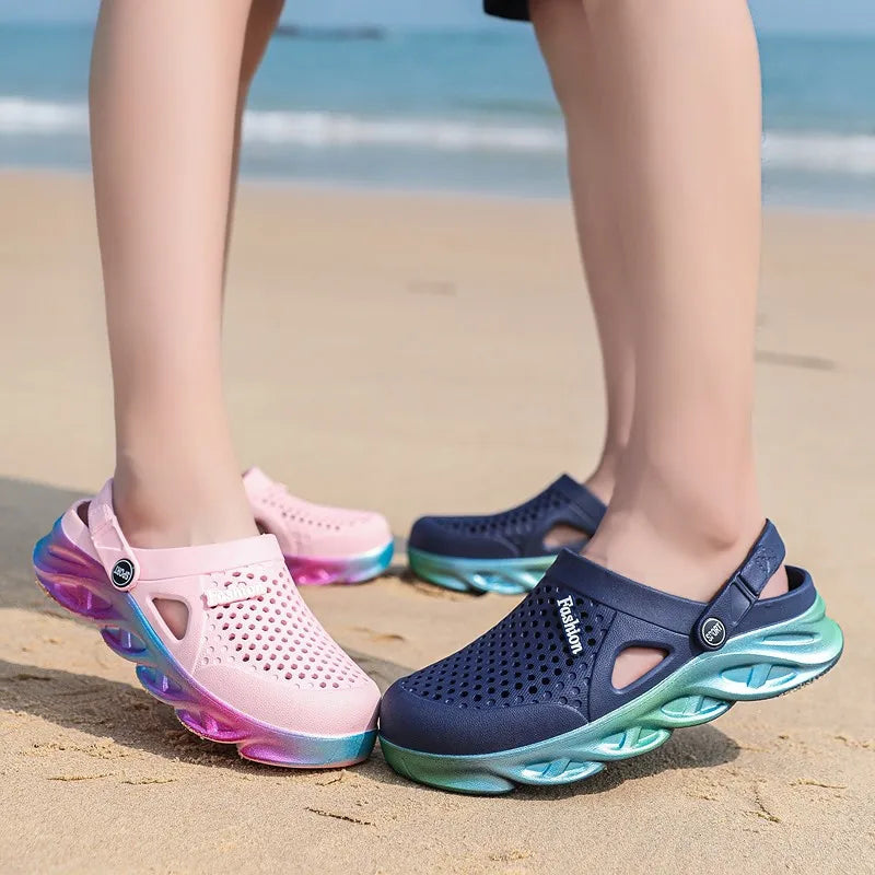 Women's Adjustable Back Strap Clogs