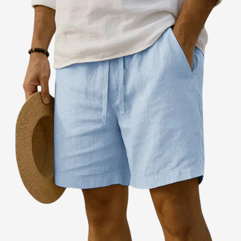 Men's Relaxed Fit Casual Shorts with Drawstring
