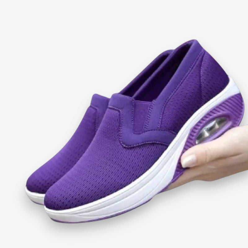 Luna – Round Toe Shoes With Lace Free Design