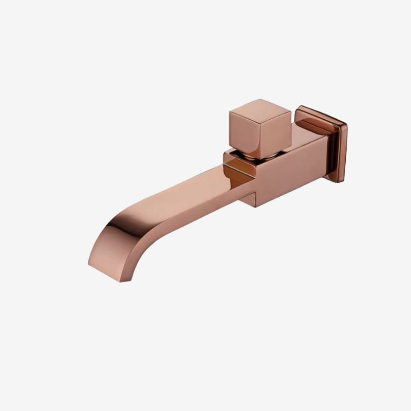 AquaFlex – Wall-Mounted Faucet with Curved Spout & Adjustable Design