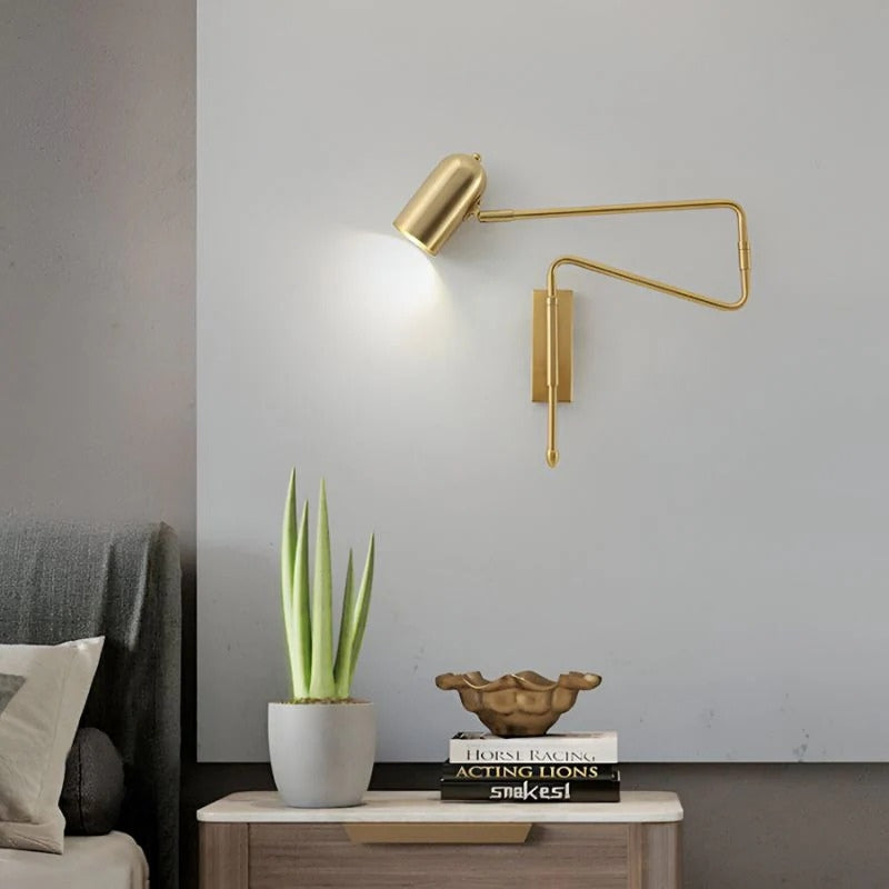 GlowShift – LED Wall Lamp with Adjustable Lighting