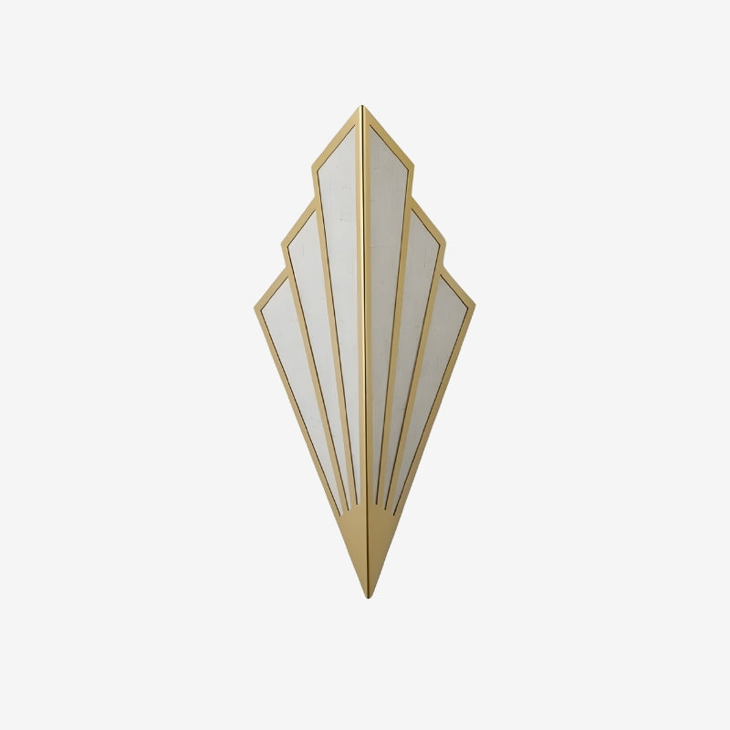 LumiGlow – LED Wall Lamp with a feather-inspired design