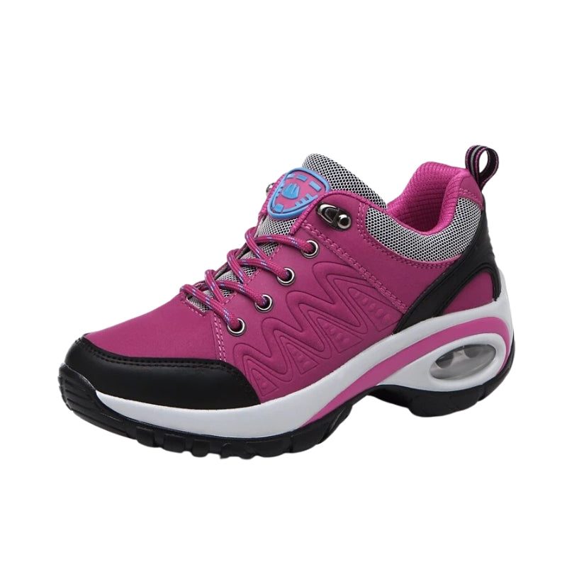 Scarlett – Sneakers met vetersluiting en ronde neus Velani