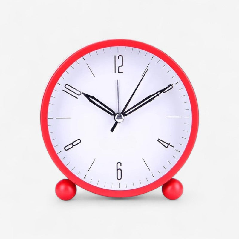 TimeCircle – Moderne Ronde Analoge Bureaularmklok Velani