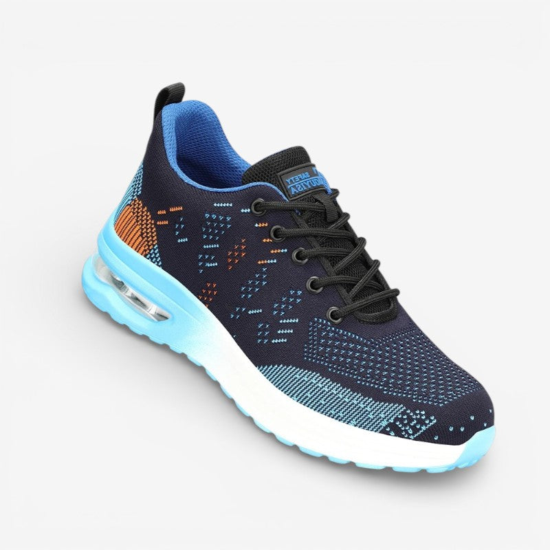 Liam – Laceup Sneakers With Anti Slip Grip And Breathable Design