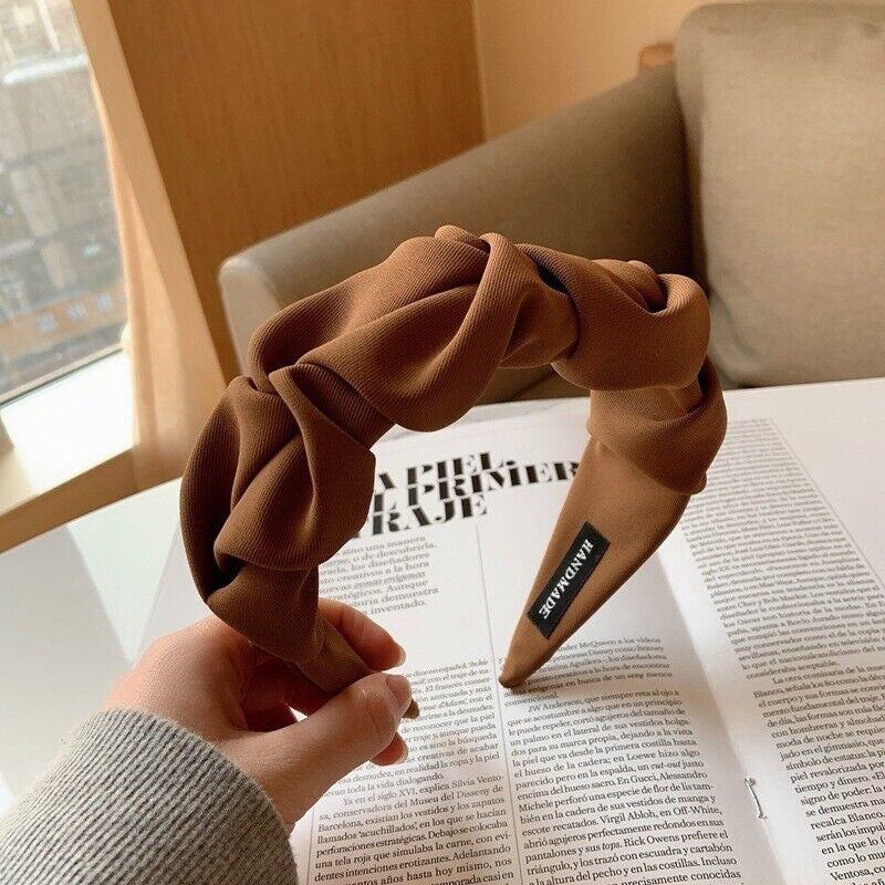 Noemi – Handmade Hairband Wide and Comfortable