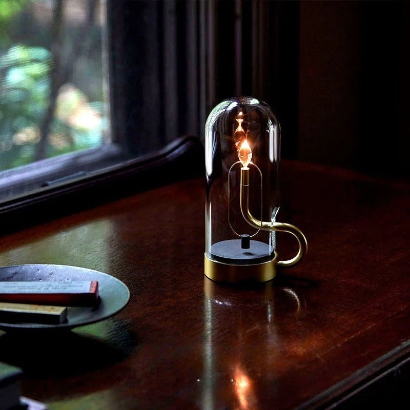 GlowLite – Rechargeable LED Table Lamp for Indoor Spaces