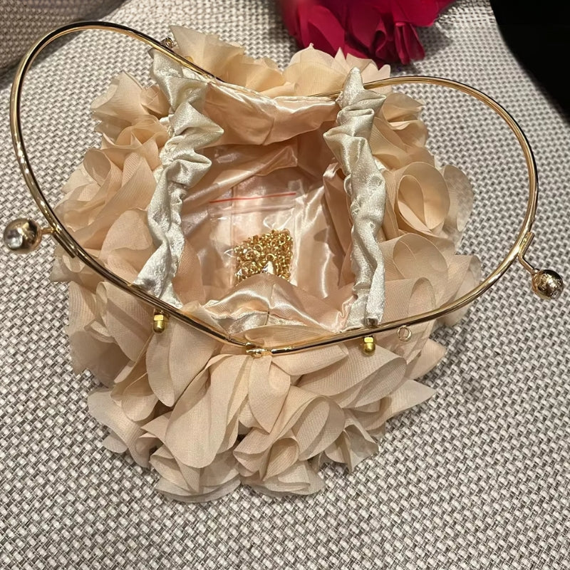 Victoire – Blooming Handtas met Handvat en Ketting Velani