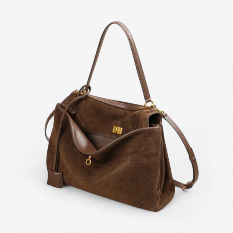 Riley – Grote Handtas met Verstelbare Riemen en Rechthoekig Ontwerp Velani