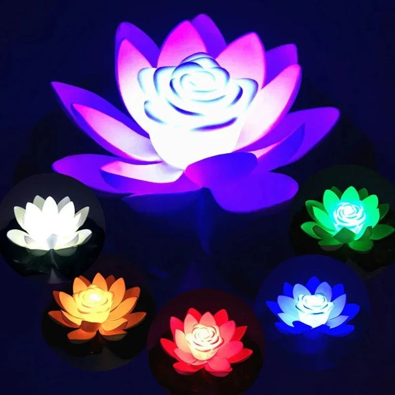 AquaGlow – Floating LED Pond Lamp with Waterproof Design