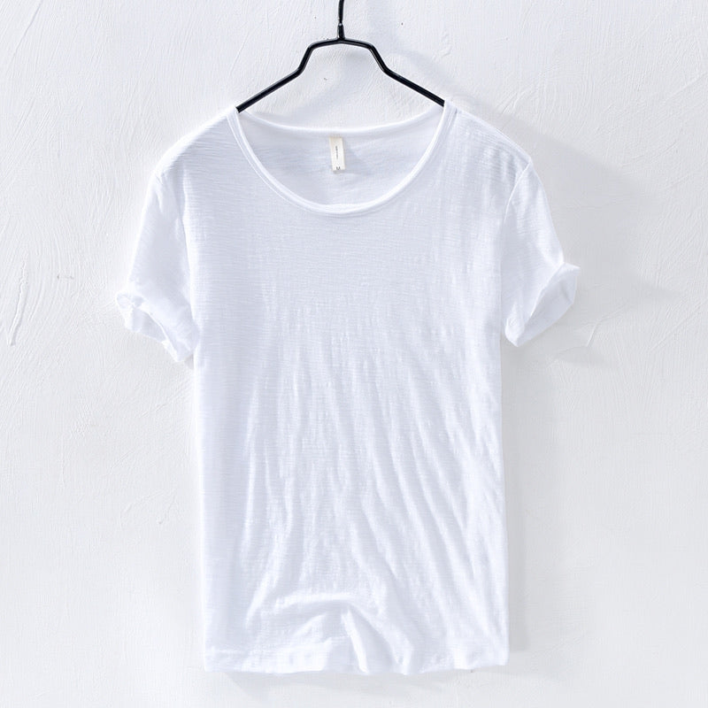 Harry – Loose Fit Round Neck Short Sleeve Shirt