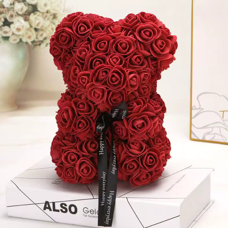 Rose Teddy Bear