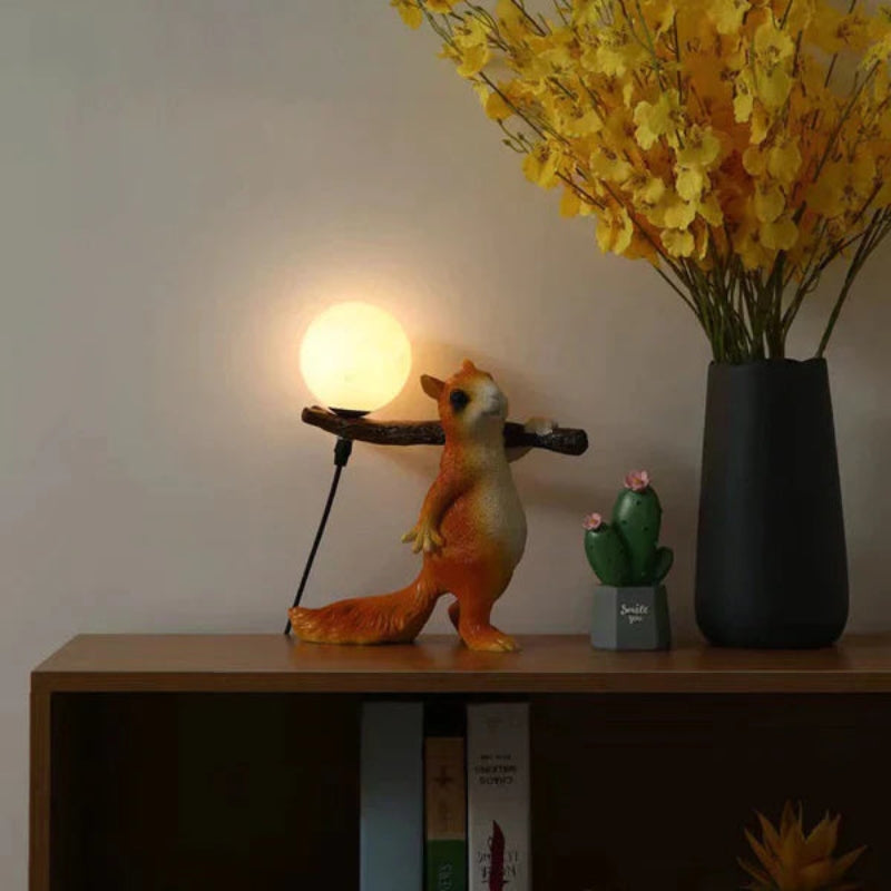 GlowBuddy – Mini LED Night Light with Squirrel Design