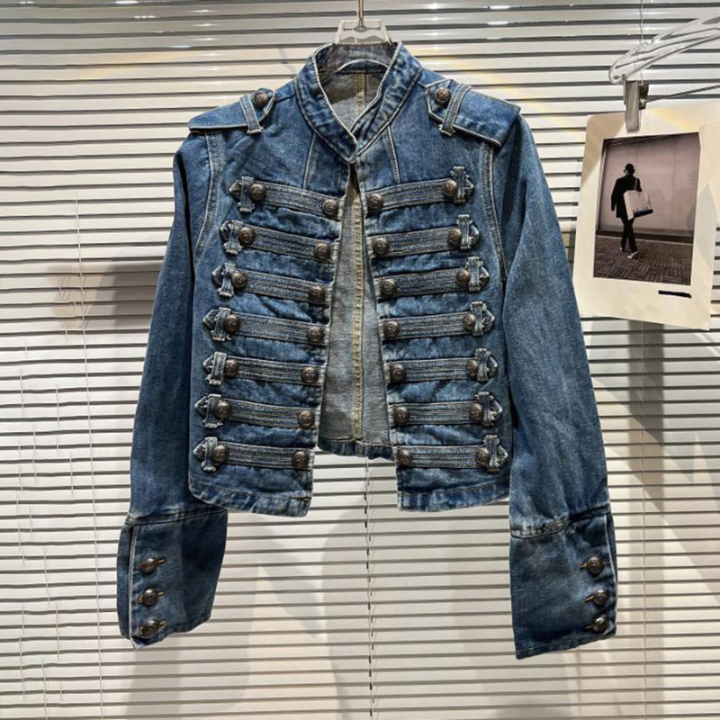 Florence - Long-Sleeved Jacket With Stand-Up Collar