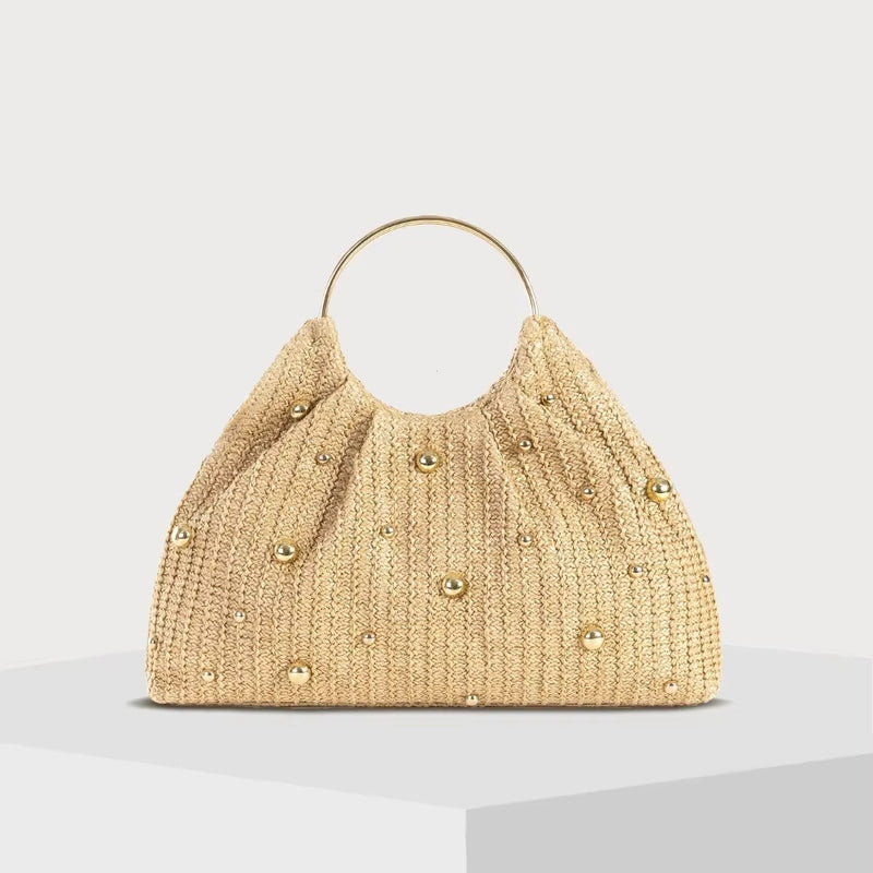 Aurora – Chain Handbag with Round Handle