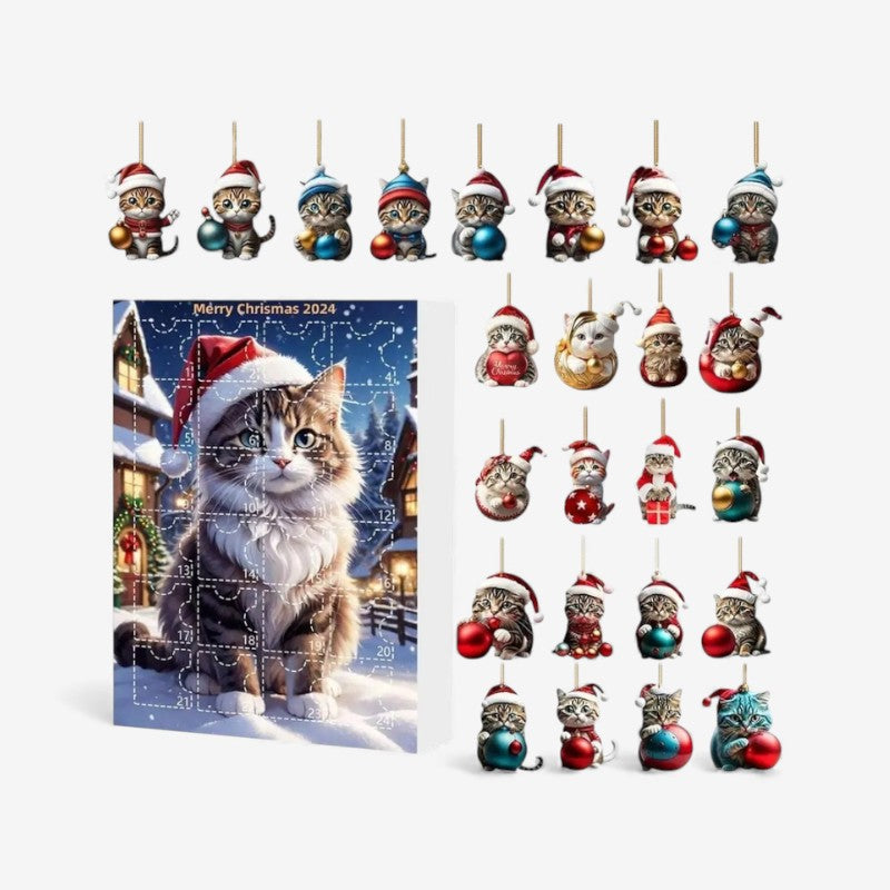 MeowJoy – Kerst Adventskalender voor Katten met Speelgoed Velani