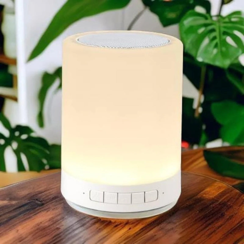SoundGlow – Bluetooth Speaker with Mood Lighting Lamp