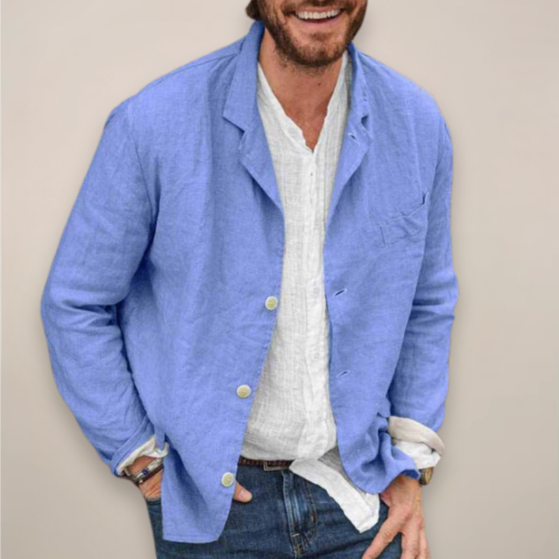 Men's Shirt with Button Closure