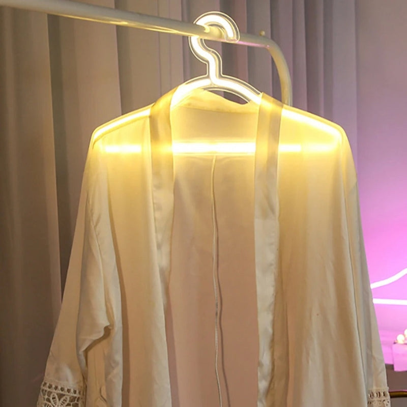 GlowHang – LED Illuminated Hangers for Easy Visibility