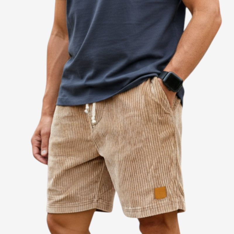 Men's Casual Drawstring Shorts with Pockets
