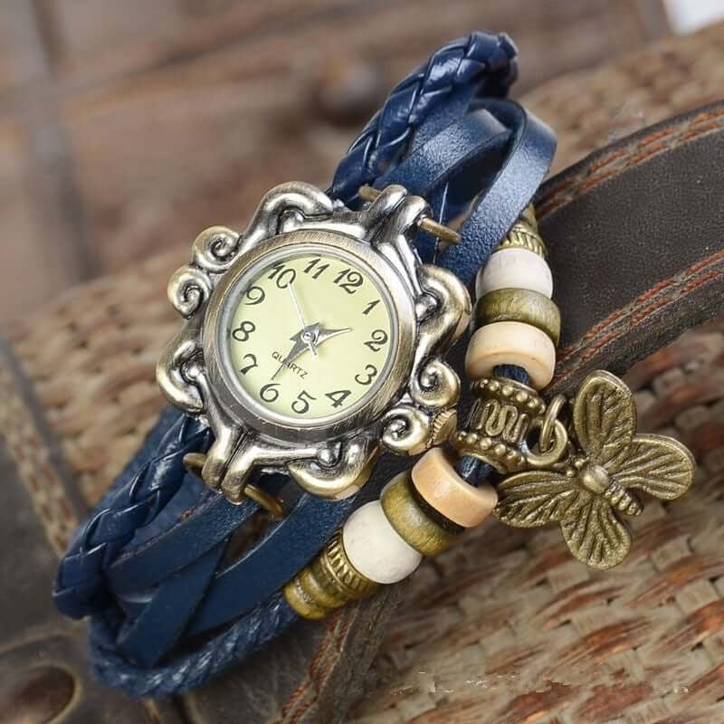 Kensa – Watch with Round Dial and Adjustable Strap