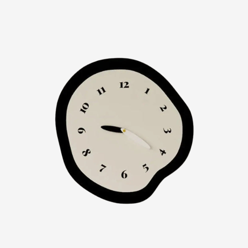 TimeMorph – Irregular Shape Wall Clock with Clear Number Display