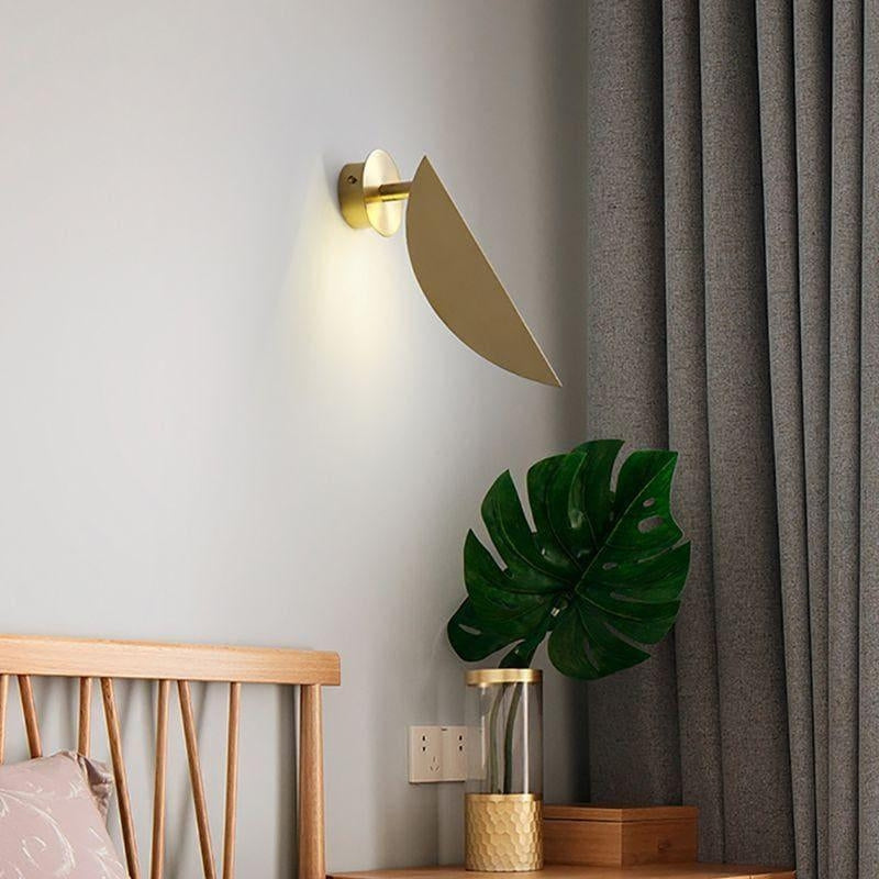LeafGlow – Wandlamp met Bladvorm en Verstelbaar Ontwerp Velani