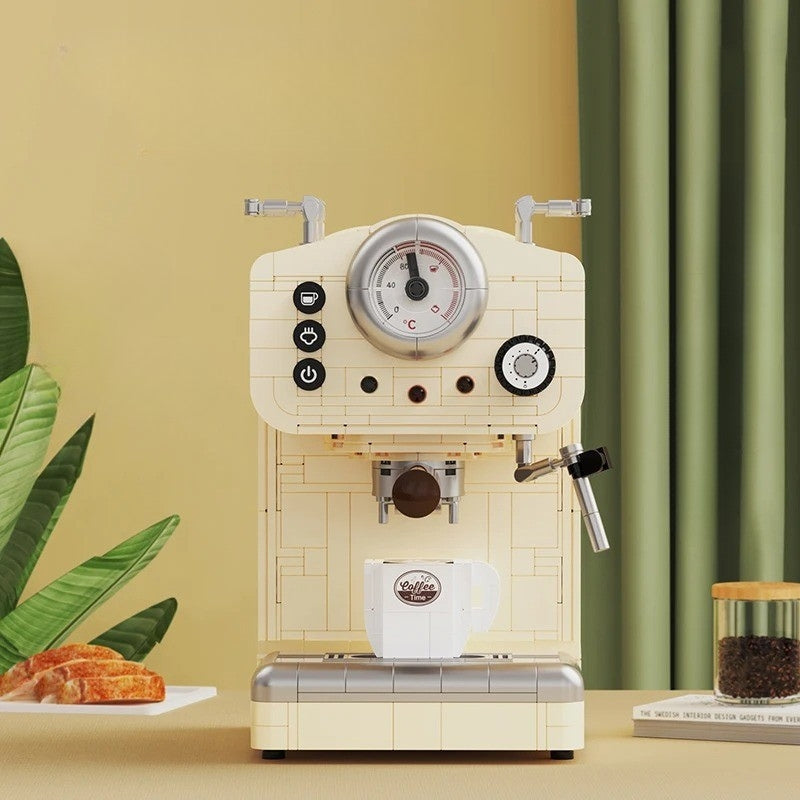 BeanCraft – Koffiezetapparaat Bouwstenen Decoratieset Velani