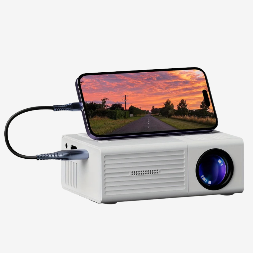 ViewBeam – Draagbare mini-projector voor thuis en buitengebruik Velani
