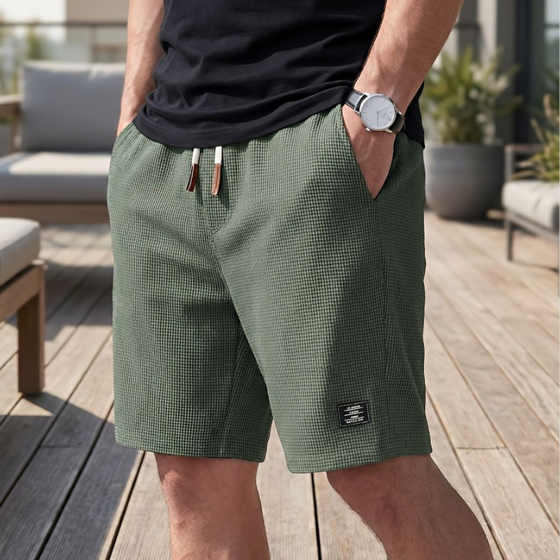 Men's Comfortable Casual Shorts with Drawstring