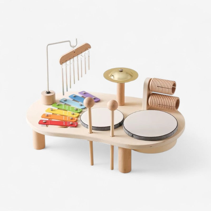 MiniTune – Muziekinstrument voor Vroeg Leren met Drumstel Velani