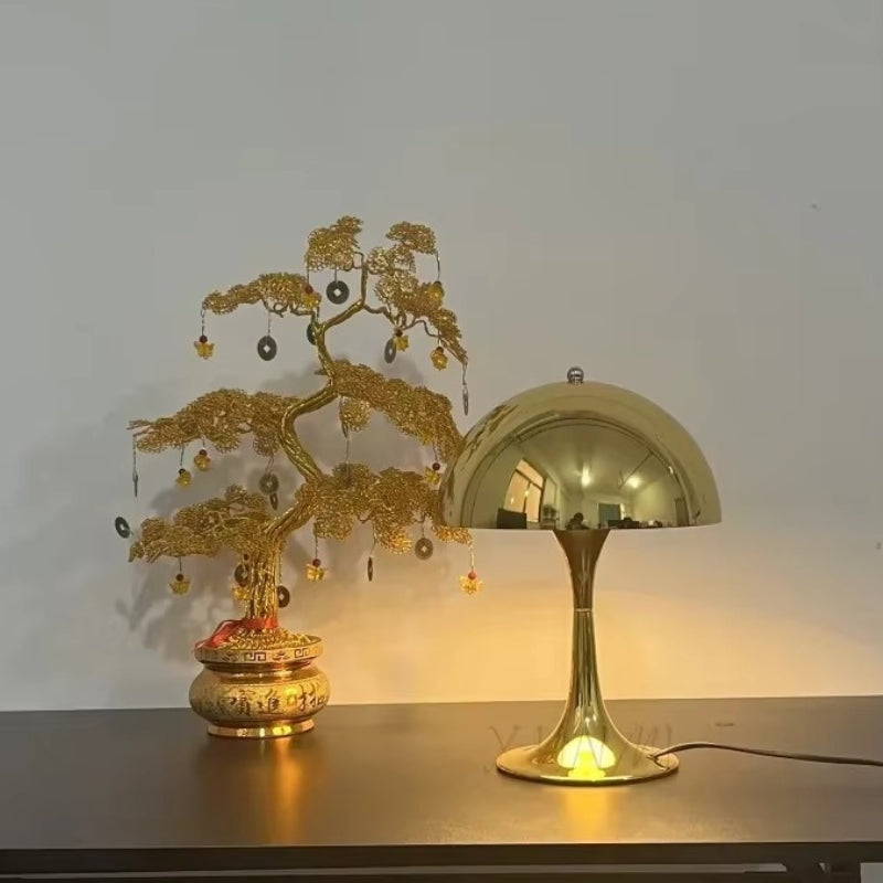 GlowMush – Paddenstoel Tafellamp met Ronde Kap Velani