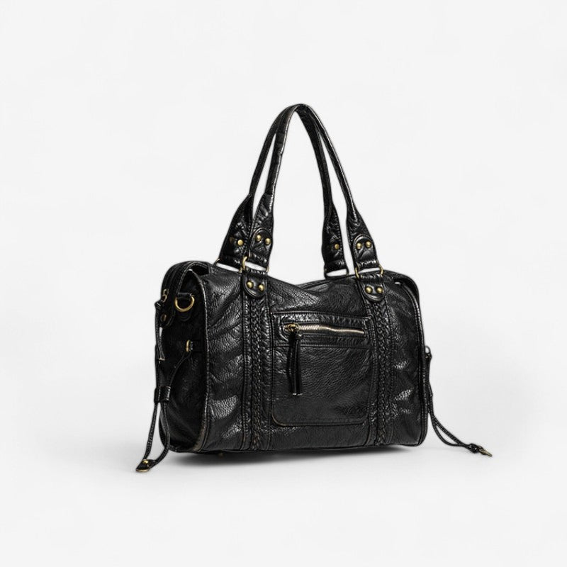 Adeline – Handtas met Verstelbare Schouderriemen en Ritssluitingszakken Velani