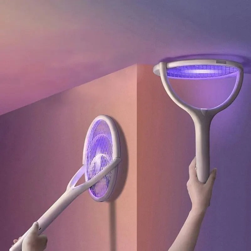 ZapPro – Oplaadbare Vliegenmepper met Afneembare Handgreep Velani