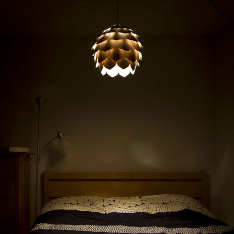 PineGlow – Decorative Pendant Lamp with Pine Tree Design