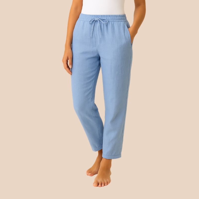 Stylish Women's Wide Leg Trousers with Pockets