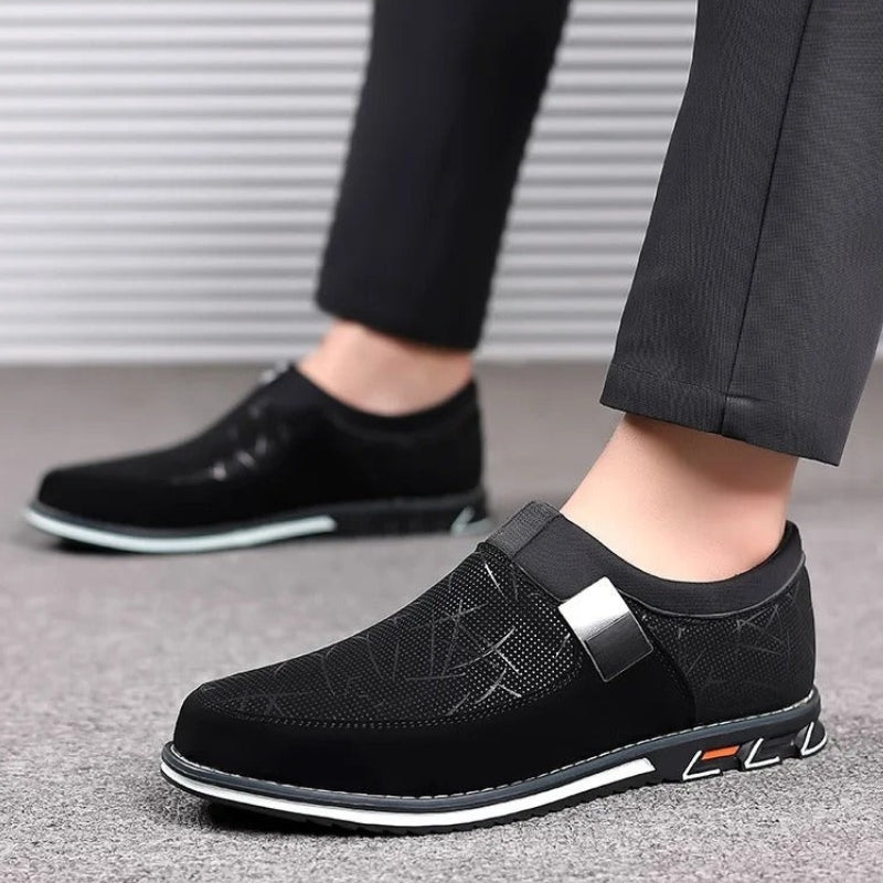 Daniel – Round Toe Loafers with Anti Slip Grip Design