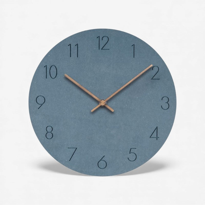 TimeLine – Moderne Ronde Wandklok met Duidelijke Numerieke Weergave Velani