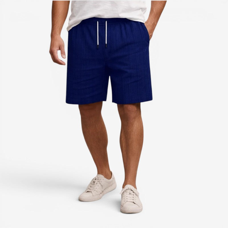 Men's Relaxed Fit Drawstring Shorts with Pockets