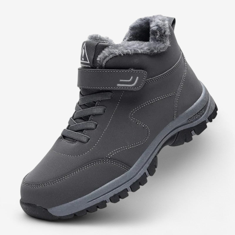 Liam – Enkelhoge laarzen met fleece voering en antislipzool Velani