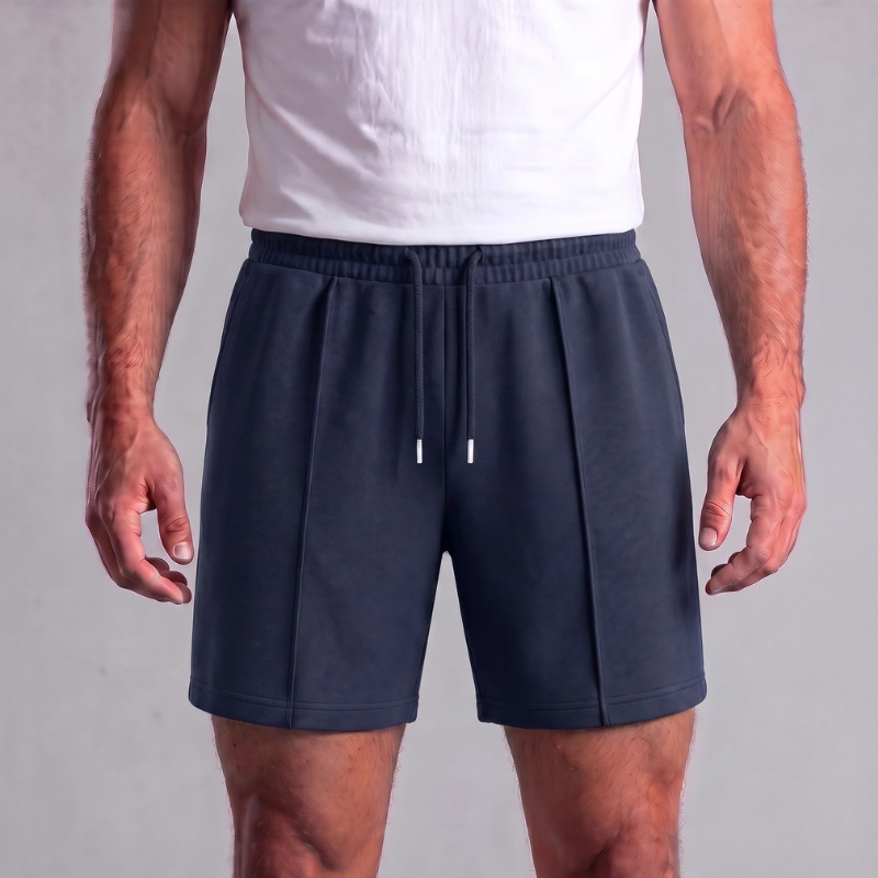 Men's Everyday Casual Shorts with Adjustable Drawstring