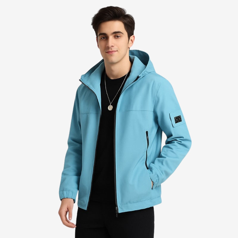 SkyHaven – Long Sleeve Jacket with Hood and Pockets