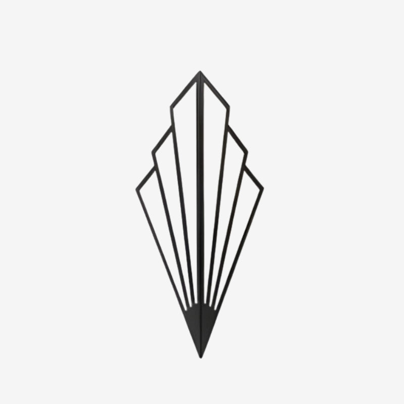 LumiGlow – LED Wall Lamp with a feather-inspired design
