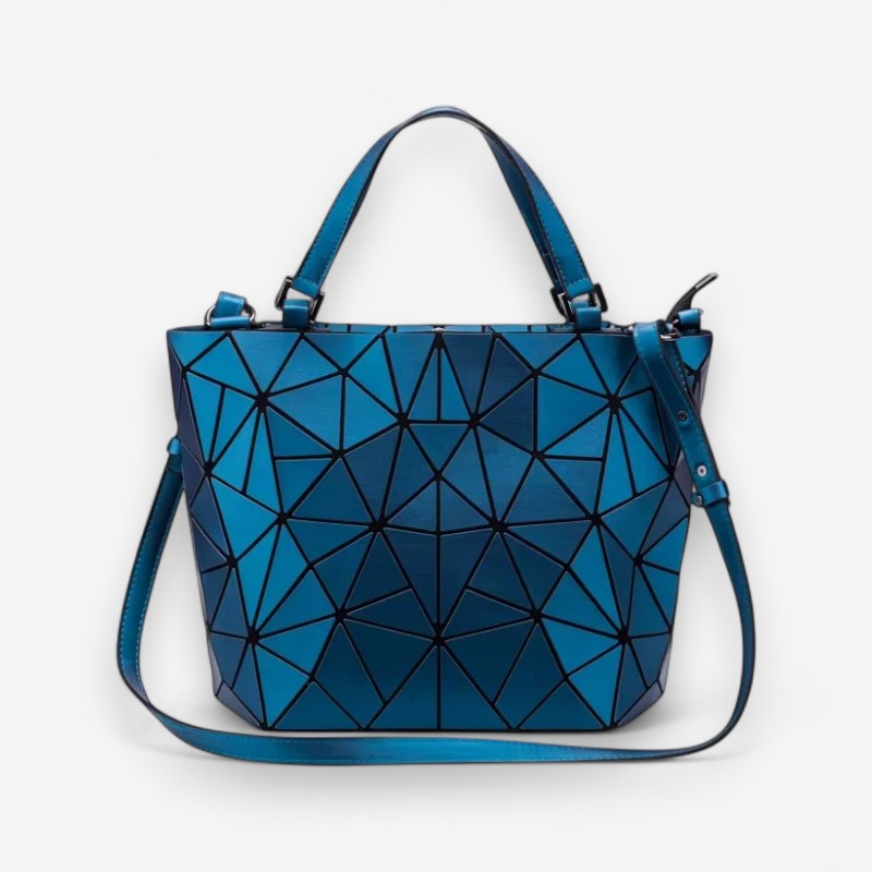 Julia – Schoudertas met Grote Inhoud en Geometrisch Design Velani