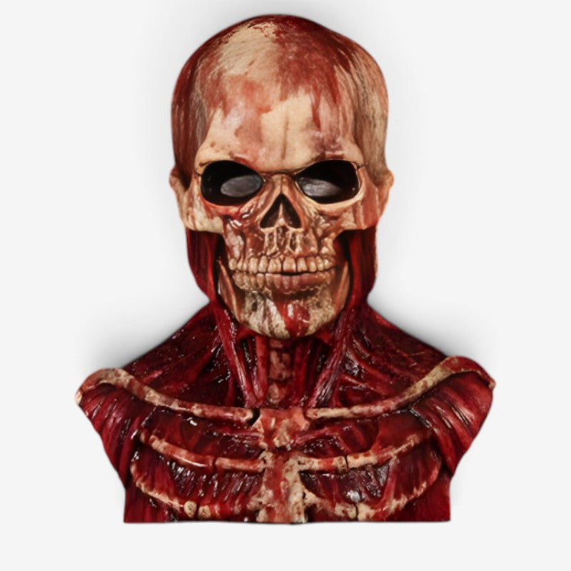 Realistic Bloody Skull Halloween Mask